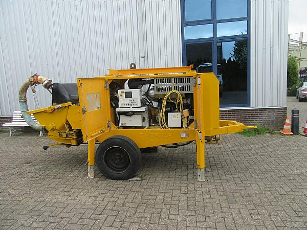 2014 PUTZMEISTER BSA 1005 DC- concrete pump. - Stacionārais betona sūknis: foto 3 2014 PUTZMEISTER BSA 1005 DC- concrete pump. - Stacionārais betona sūknis: foto 3