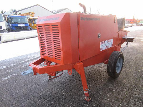 2014 PUTZMEISTER BSA1005 DC trailer mounted. - Stacionārais betona sūknis: foto 3 2014 PUTZMEISTER BSA1005 DC trailer mounted. - Stacionārais betona sūknis: foto 3