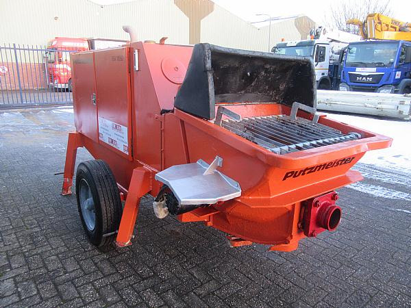 2014 PUTZMEISTER BSA1005 DC trailer mounted. - Stacionārais betona sūknis: foto 2 2014 PUTZMEISTER BSA1005 DC trailer mounted. - Stacionārais betona sūknis: foto 2