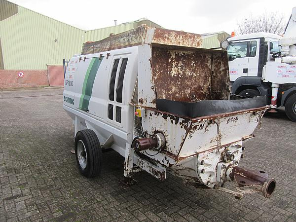 2014 SCHWING SP1800 D 129KW trailer pump - Stacionārais betona sūknis: foto 5 2014 SCHWING SP1800 D 129KW trailer pump - Stacionārais betona sūknis: foto 5