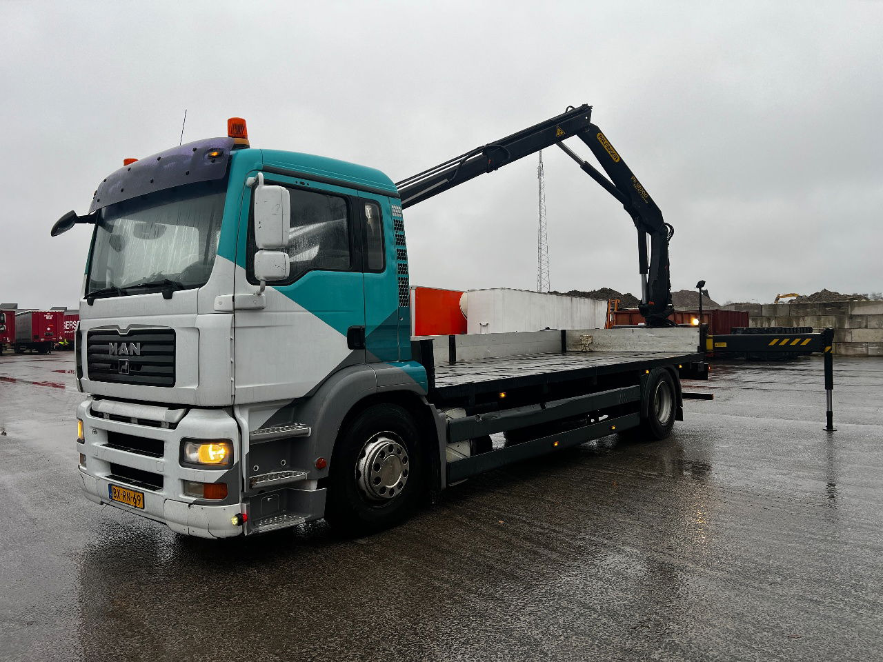 MAN TGA 18.310 met Palfinger PK12000 kraan - Kravas auto ar manipulatoru: foto 1 MAN TGA 18.310 met Palfinger PK12000 kraan - Kravas auto ar manipulatoru: foto 1