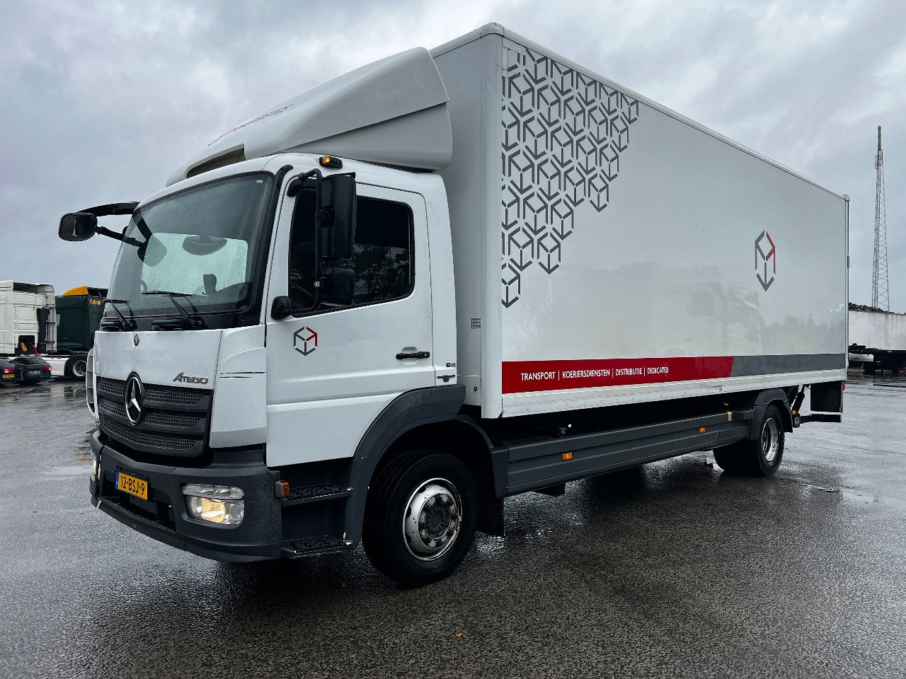 Mercedes-Benz Atego 1218 Euro 6, Full steel suspension - Kravas automašīna ar slēgto virsbūvi: foto 1 Mercedes-Benz Atego 1218 Euro 6, Full steel suspension - Kravas automašīna ar slēgto virsbūvi: foto 1