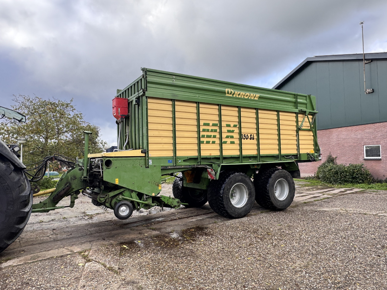 KRONE MX 350 GL - Savācējpiekabe: foto 1 KRONE MX 350 GL - Savācējpiekabe: foto 1
