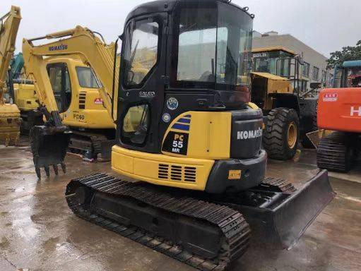 Komatsu PC 55 MR - Mini-ekskavators: foto 1 Komatsu PC 55 MR - Mini-ekskavators: foto 1
