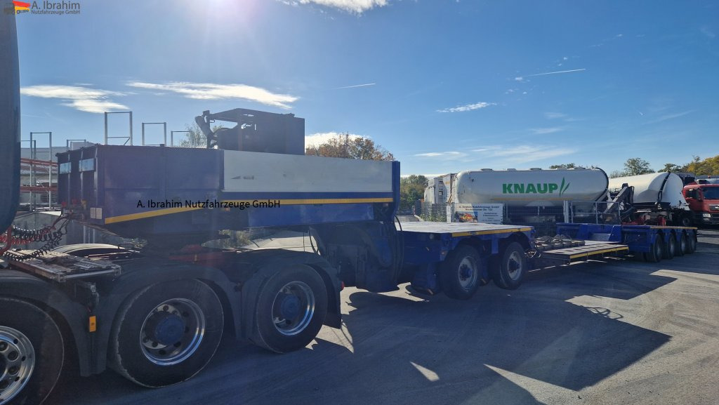 Faymonville STBZ-6VA 4 achser mit 2 achser Dolly Zustand einsatzbereit - Puspiekabe zema profila platforma: foto 1 Faymonville STBZ-6VA 4 achser mit 2 achser Dolly Zustand einsatzbereit - Puspiekabe zema profila platforma: foto 1