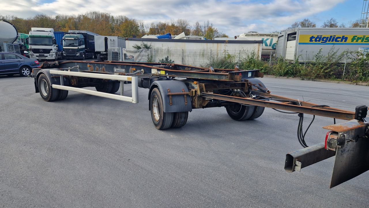 Hüffermann HSA - Multilift/ Būvgružu konteinera piekabe: foto 1 Hüffermann HSA - Multilift/ Būvgružu konteinera piekabe: foto 1