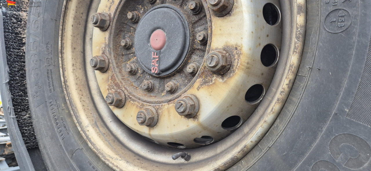 Piekabe noņemamā virsbūve/ Konteineru vedējs Krone AZ 3x vorhanden SAF Achsen, fertig gestapelt: foto 9