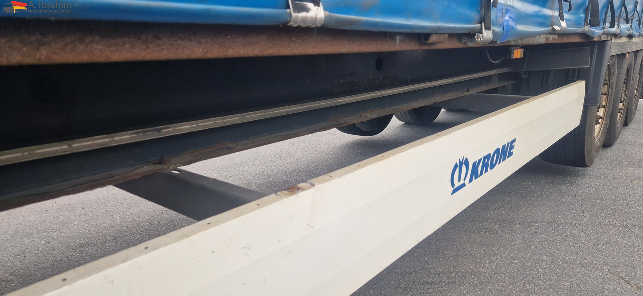 Krone SD Deutscher Auflieger, Pritsche Plane Edscha - Tenta puspiekabe: foto 3 Krone SD Deutscher Auflieger, Pritsche Plane Edscha - Tenta puspiekabe: foto 3