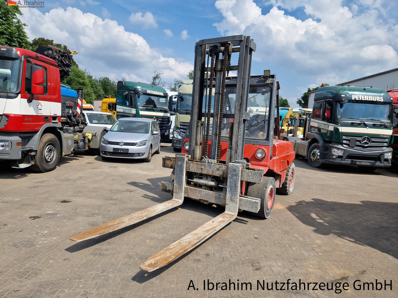 Linde H60 Tragfähigkeit 6000 kg ,3800 mm Hubhöhe, 2x vorhanden - Dīzeļiekrāvējs: foto 5 Linde H60 Tragfähigkeit 6000 kg ,3800 mm Hubhöhe, 2x vorhanden - Dīzeļiekrāvējs: foto 5