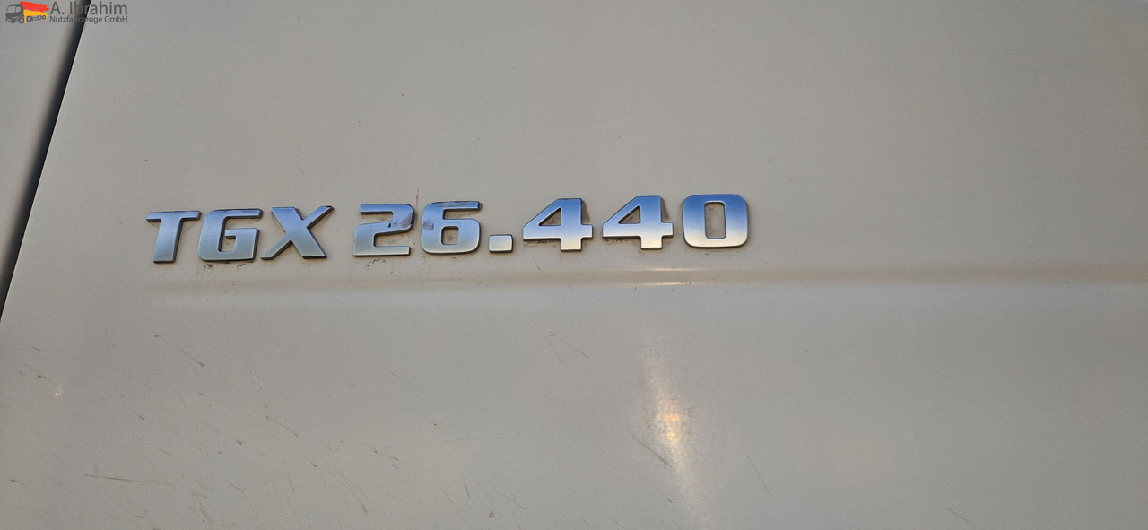 MAN 26.440 TGX, Chassis 7,80 m lang 4,85 m Radstand - Šasija kravas automašīna: foto 4 MAN 26.440 TGX, Chassis 7,80 m lang 4,85 m Radstand - Šasija kravas automašīna: foto 4