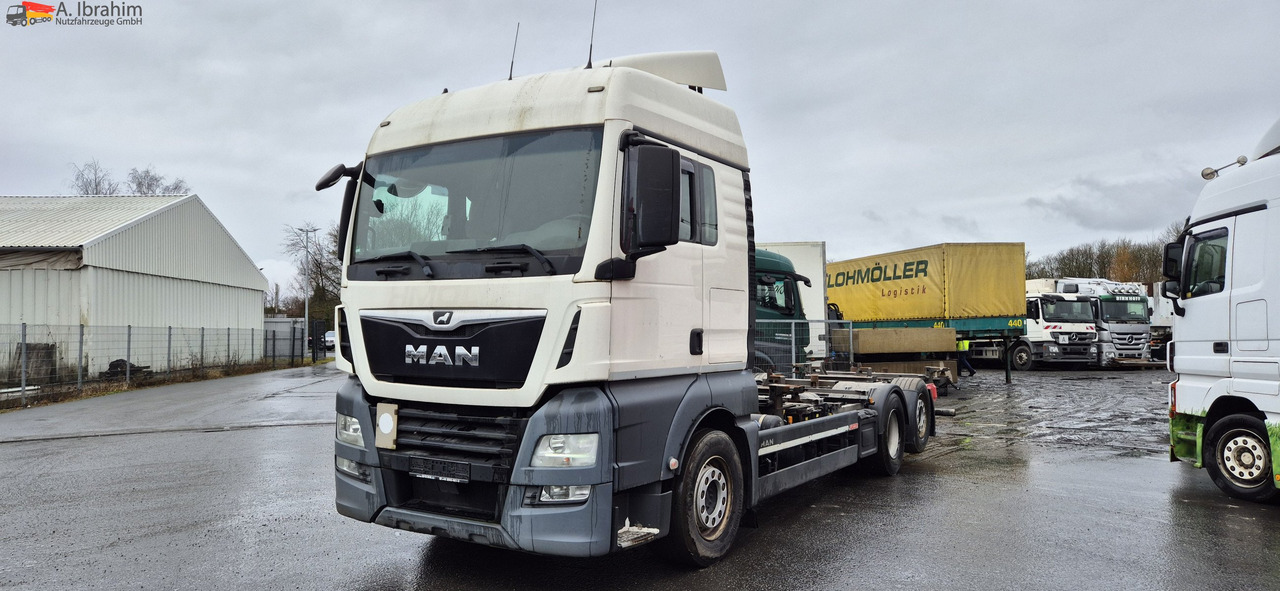 MAN TGX 26.460 Vario-Rahmen deutsches Fahrzeug. ohne Wechselbrücke - Kravas automašīna ar tentu: foto 1 MAN TGX 26.460 Vario-Rahmen deutsches Fahrzeug. ohne Wechselbrücke - Kravas automašīna ar tentu: foto 1