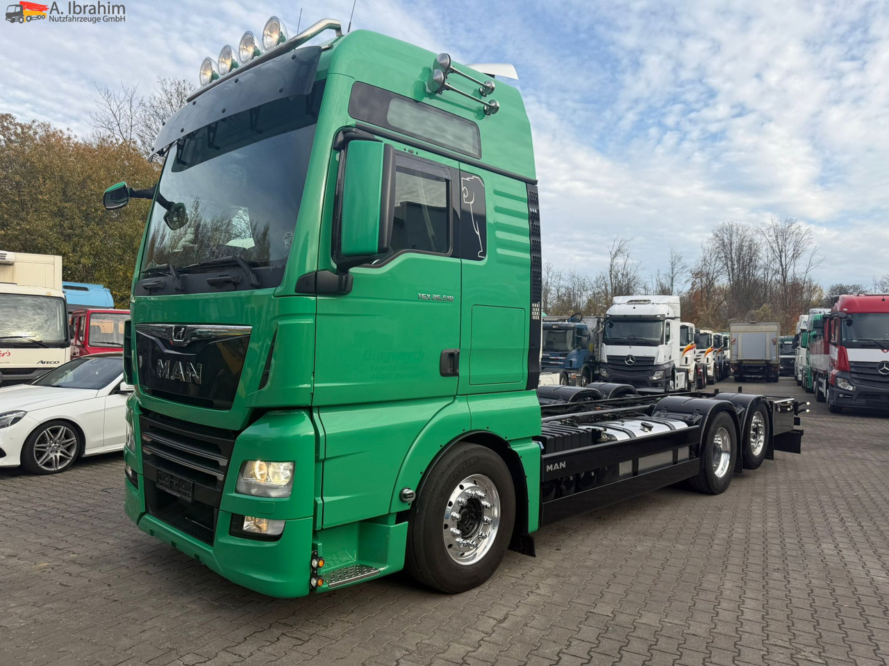 MAN TGX 26.510 Retarder | 6x2 | Klima Euro 6d | Full Service Truck - Šasija kravas automašīna: foto 1 MAN TGX 26.510 Retarder | 6x2 | Klima Euro 6d | Full Service Truck - Šasija kravas automašīna: foto 1