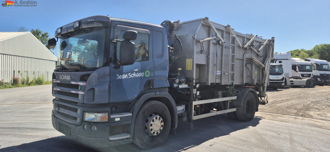 Scania P 280 Edelstahlkipper für Tierabfälle 2 Kammer - Kravas automašīna pašizgāzējs, Kravas auto ar manipulatoru: foto 1 Scania P 280 Edelstahlkipper für Tierabfälle 2 Kammer - Kravas automašīna pašizgāzējs, Kravas auto ar manipulatoru: foto 1