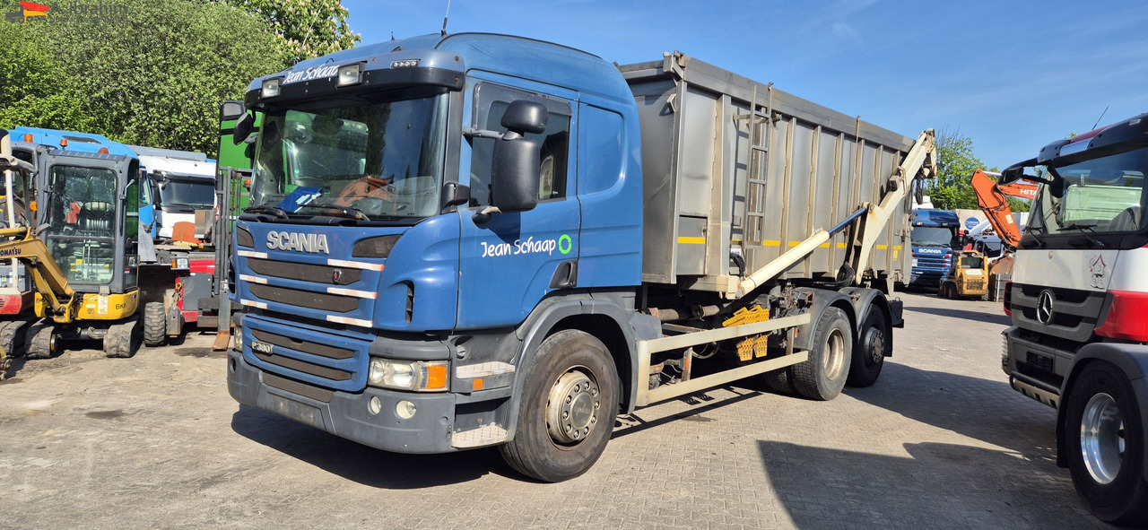 Scania P 380 Edelstahlkipper Tierentsorgung - Kravas automašīna pašizgāzējs: foto 1 Scania P 380 Edelstahlkipper Tierentsorgung - Kravas automašīna pašizgāzējs: foto 1
