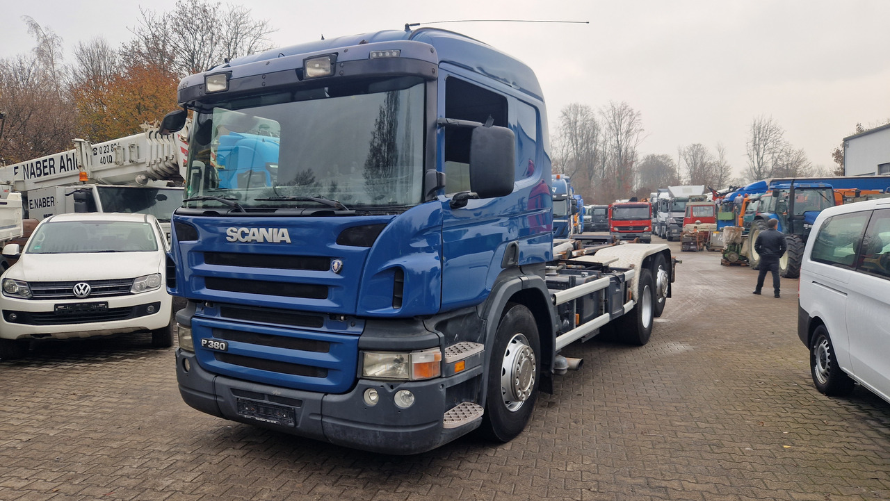 Scania P380 VDL Haken Lenk-Liftachse - Pacēlājs ar āķi: foto 1 Scania P380 VDL Haken Lenk-Liftachse - Pacēlājs ar āķi: foto 1
