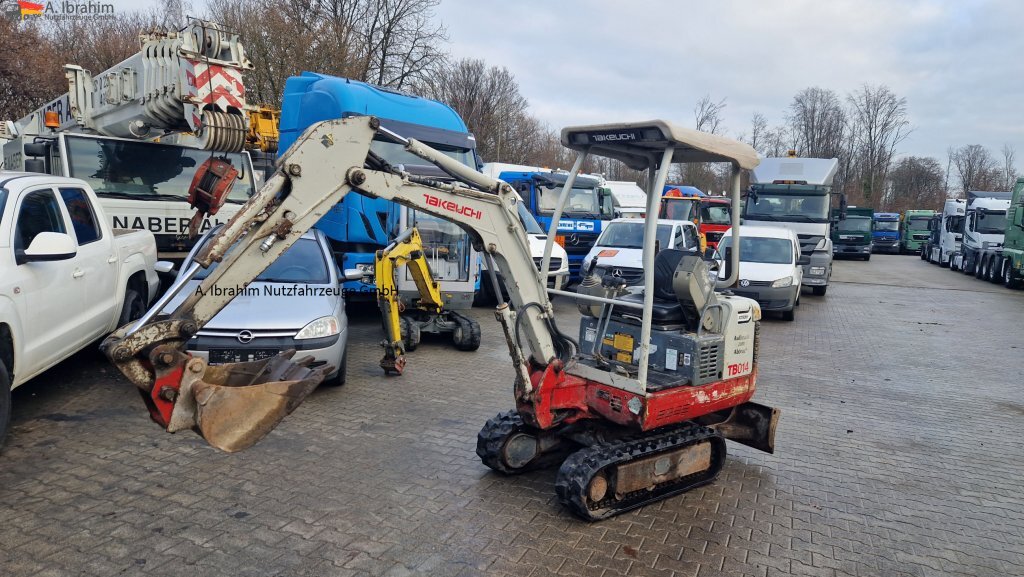 Takeuchi TB 014 Minibagger Zustand gut - Mini-ekskavators: foto 1 Takeuchi TB 014 Minibagger Zustand gut - Mini-ekskavators: foto 1