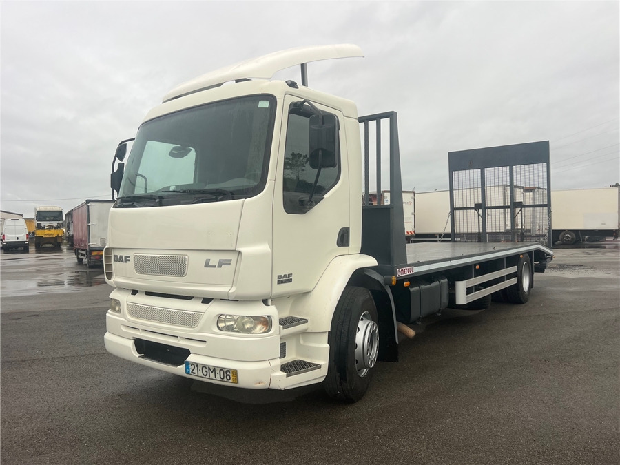 DAF LF 55.220 - Bortu kravas automašīna/ Platforma: foto 1 DAF LF 55.220 - Bortu kravas automašīna/ Platforma: foto 1