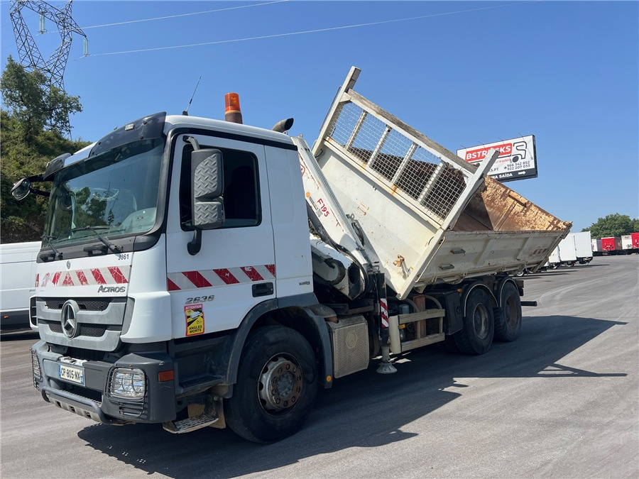MERCEDES-BENZ ACTROS 2636 - Kravas automašīna pašizgāzējs: foto 1 MERCEDES-BENZ ACTROS 2636 - Kravas automašīna pašizgāzējs: foto 1