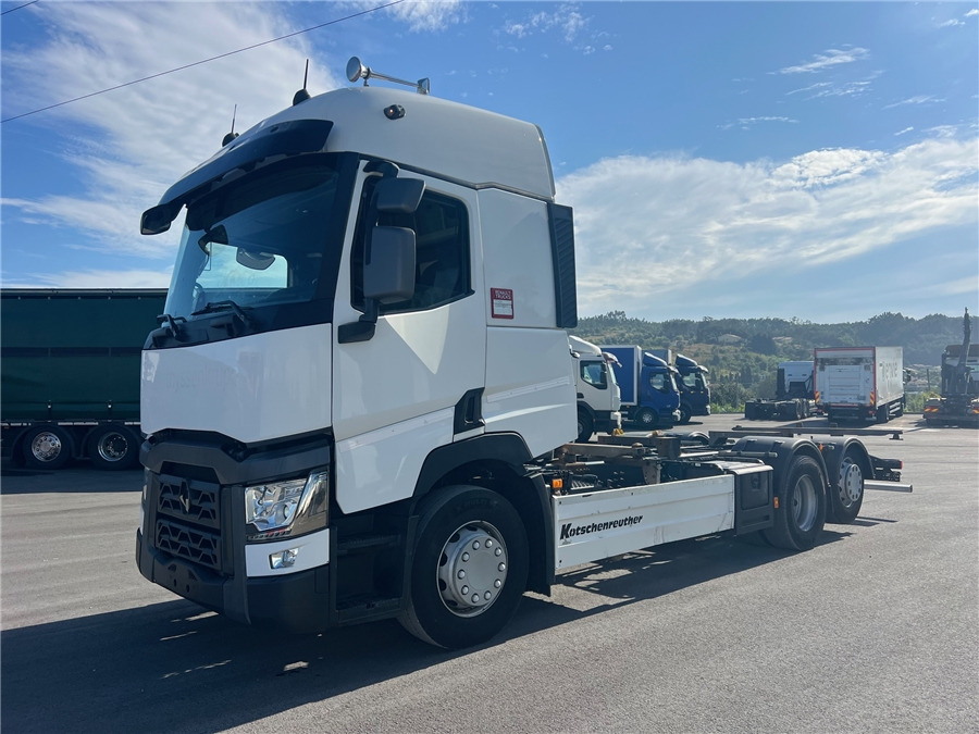 Renault T430 - Konteineru vedējs/ Kravas automašīna ar noņemamā virsbūve: foto 1 Renault T430 - Konteineru vedējs/ Kravas automašīna ar noņemamā virsbūve: foto 1