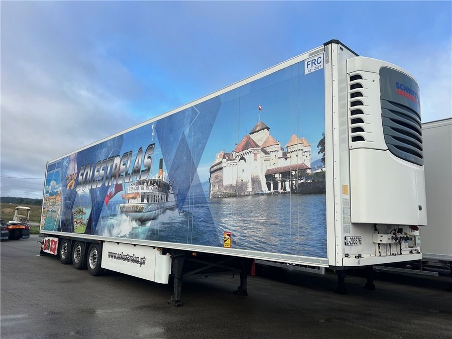 SCHMITZ CARGOBULL SCB-S3B - Puspiekabe refrižerators: foto 1 SCHMITZ CARGOBULL SCB-S3B - Puspiekabe refrižerators: foto 1