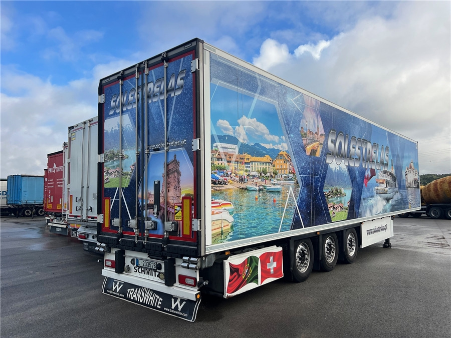 SCHMITZ CARGOBULL SCB-S3B - Puspiekabe refrižerators: foto 2 SCHMITZ CARGOBULL SCB-S3B - Puspiekabe refrižerators: foto 2