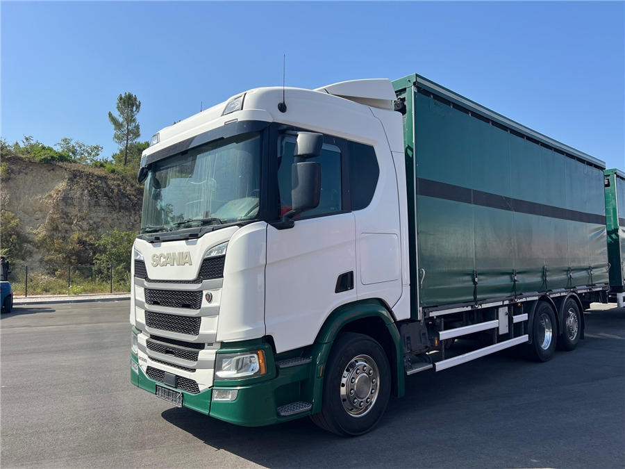 Scania R500 - Kravas automašīna ar tentu: foto 1 Scania R500 - Kravas automašīna ar tentu: foto 1