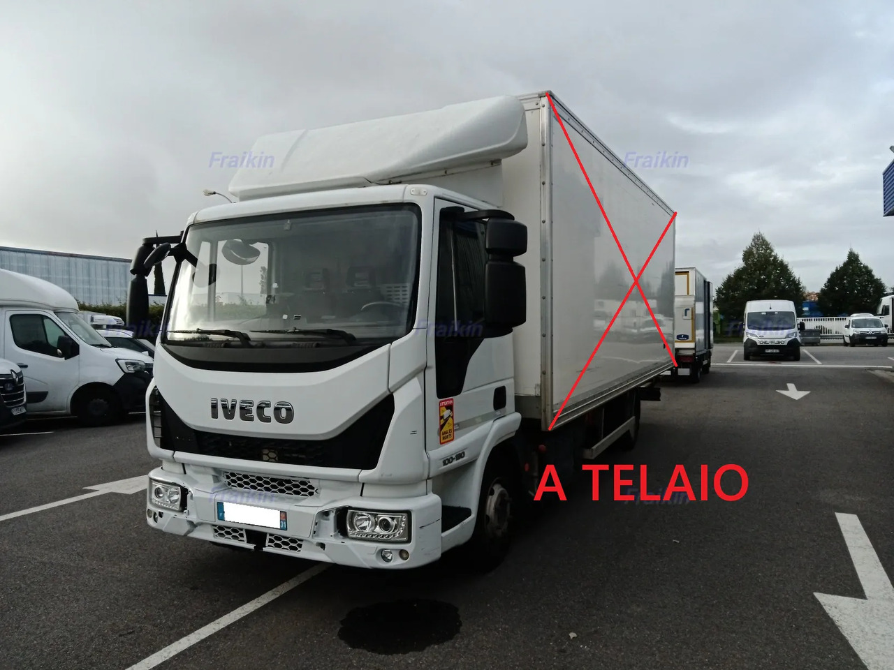 IVECO EUROCARGO 100E19P - Šasija kravas automašīna: foto 1 IVECO EUROCARGO 100E19P - Šasija kravas automašīna: foto 1