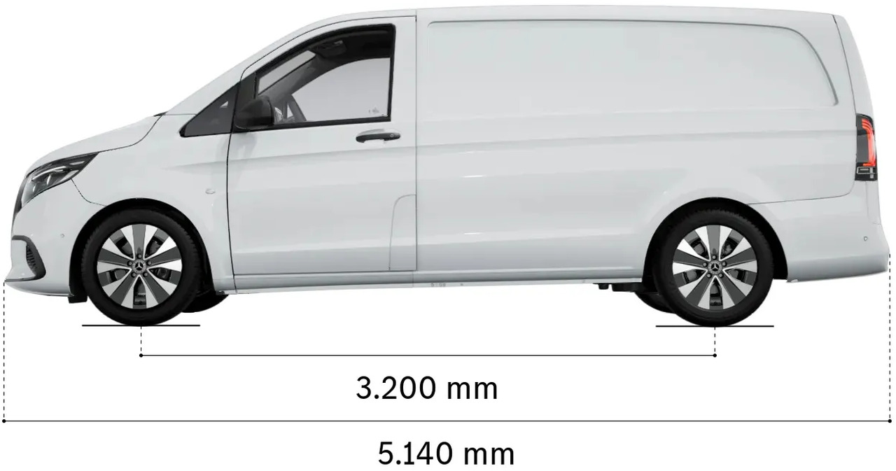 MERCEDES-BENZ EVITO LONG - Kravas mikroautobuss, Elektriskais furgons: foto 1 MERCEDES-BENZ EVITO LONG - Kravas mikroautobuss, Elektriskais furgons: foto 1