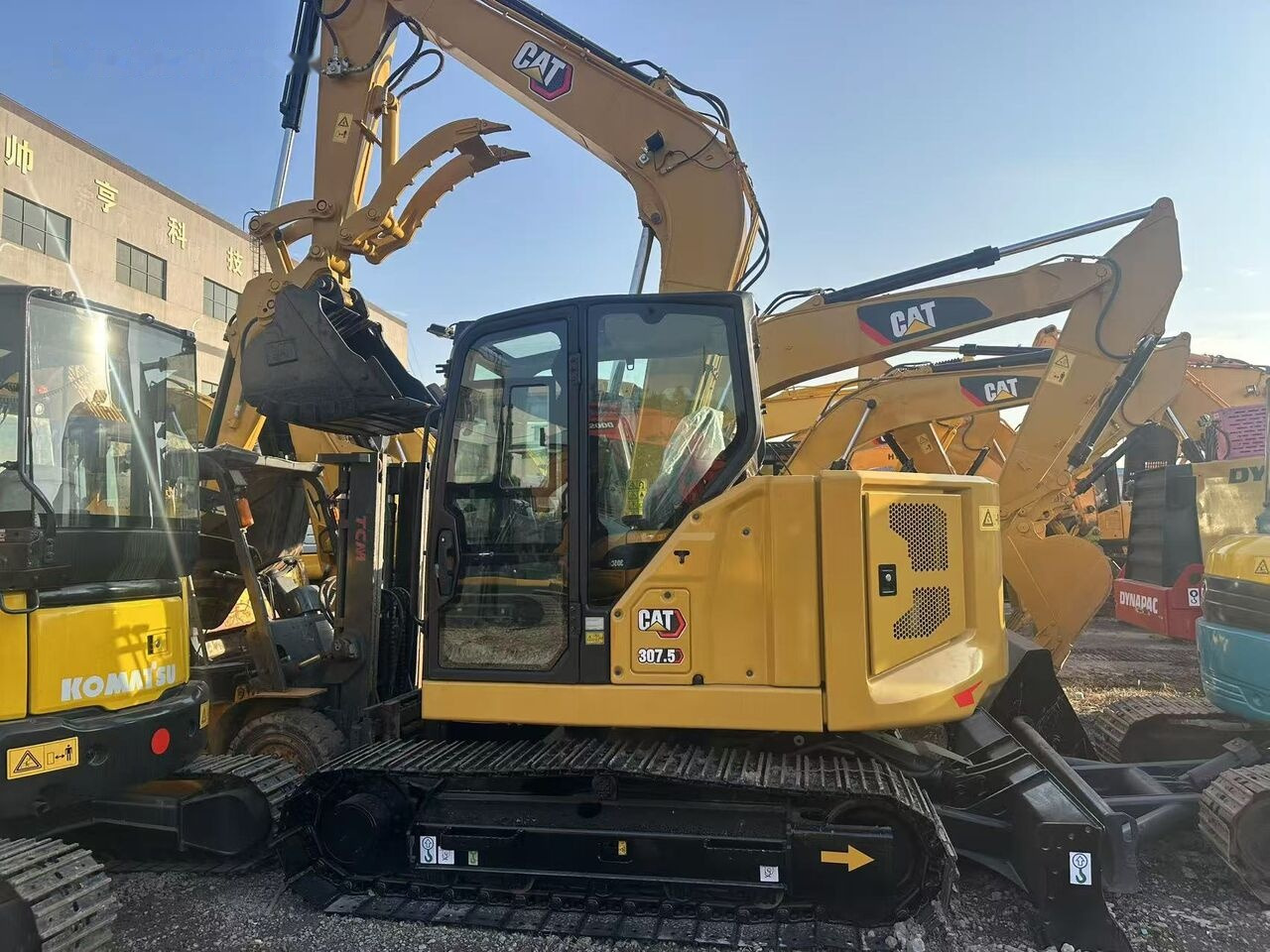 Caterpillar 307.5 - Kāpurķēžu ekskavators: foto 3 Caterpillar 307.5 - Kāpurķēžu ekskavators: foto 3