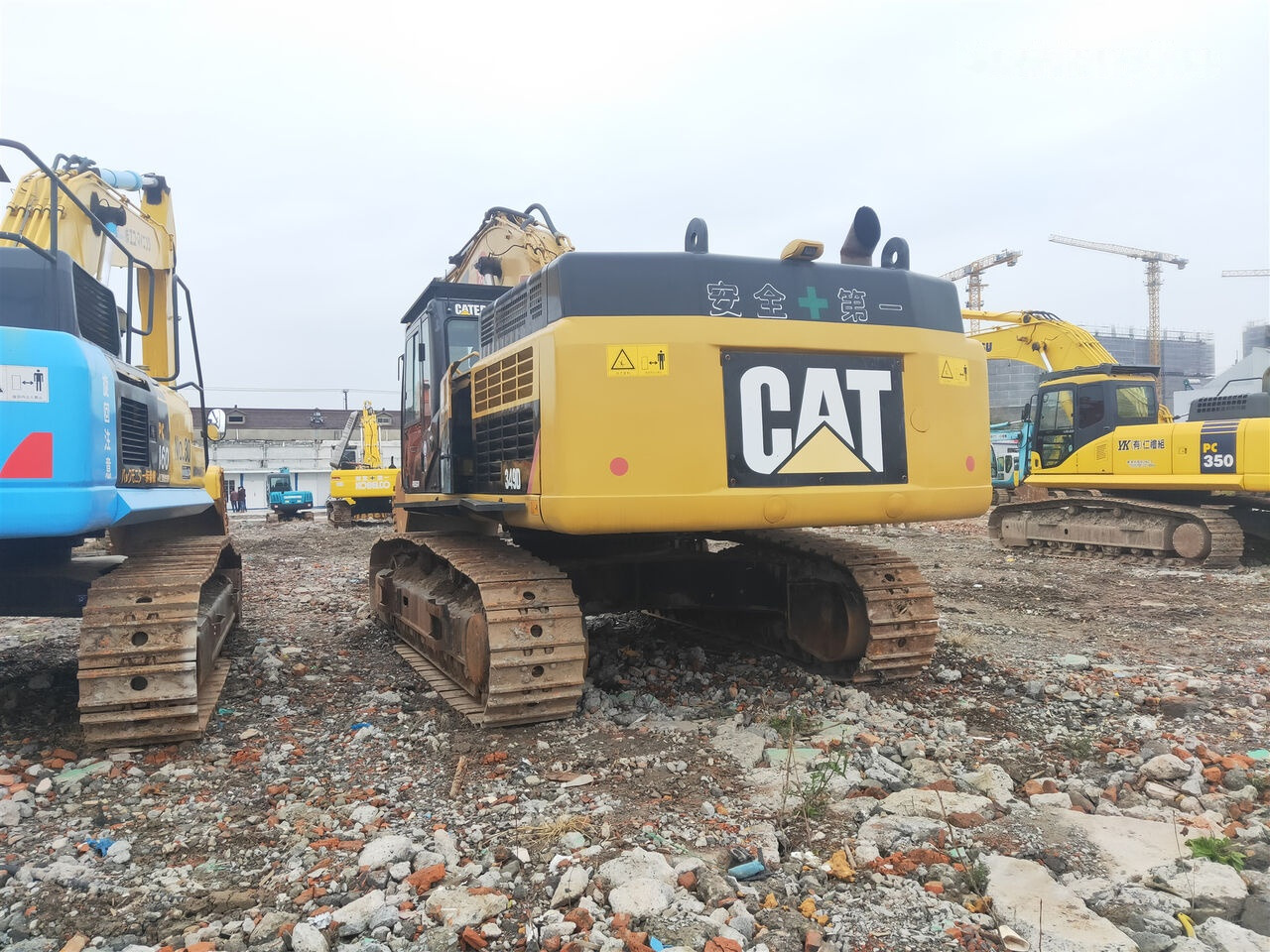 Kāpurķēžu ekskavators Caterpillar 349DL: foto 6