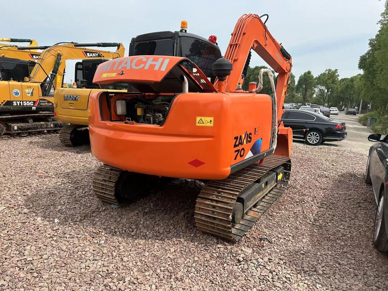 Hitachi ZX70 - Kāpurķēžu ekskavators: foto 3 Hitachi ZX70 - Kāpurķēžu ekskavators: foto 3