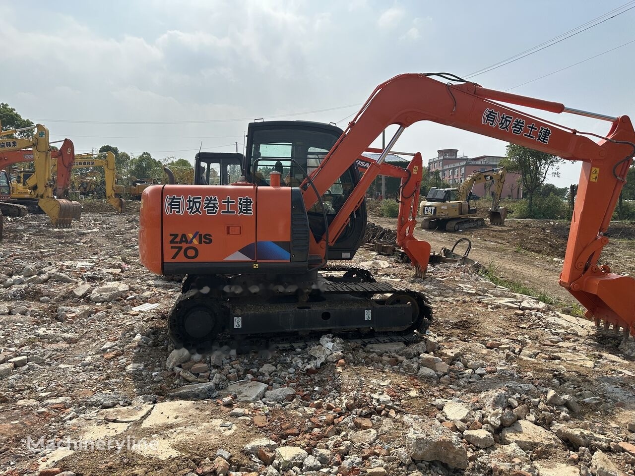 Hitachi ZX70 - Mini-ekskavators: foto 4 Hitachi ZX70 - Mini-ekskavators: foto 4