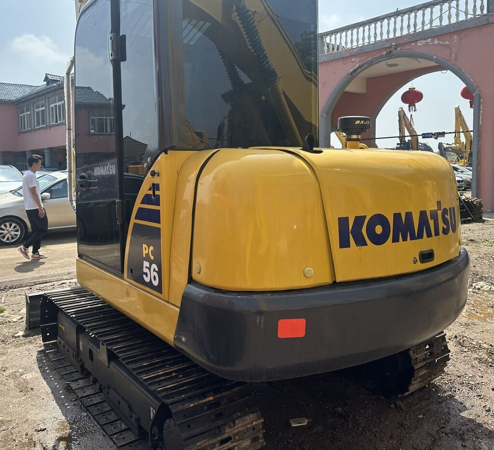 Komatsu PC56 - Mini-ekskavators: foto 4 Komatsu PC56 - Mini-ekskavators: foto 4