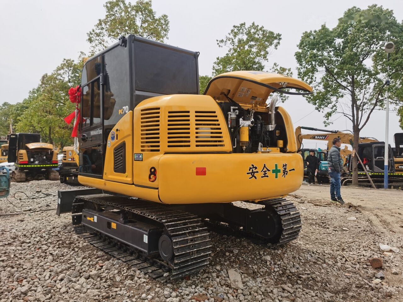 Komatsu PC70-8 - Kāpurķēžu ekskavators: foto 4 Komatsu PC70-8 - Kāpurķēžu ekskavators: foto 4