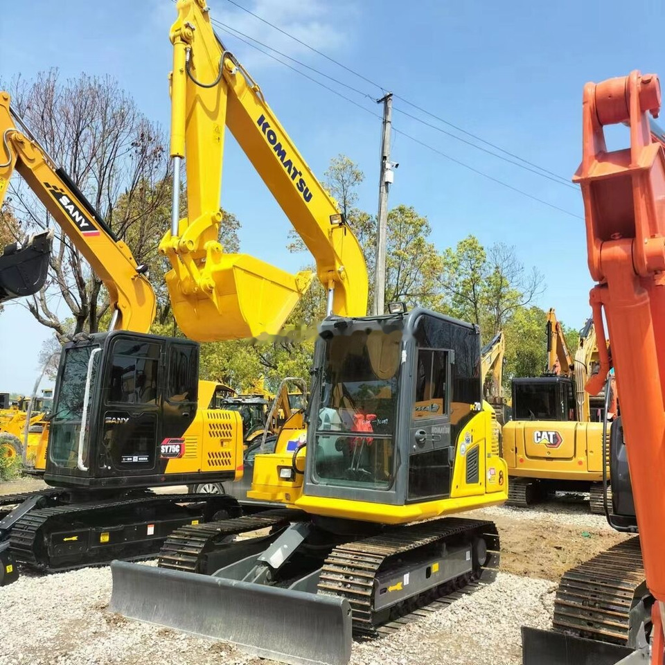 Komatsu PC70 - Kāpurķēžu ekskavators: foto 2 Komatsu PC70 - Kāpurķēžu ekskavators: foto 2
