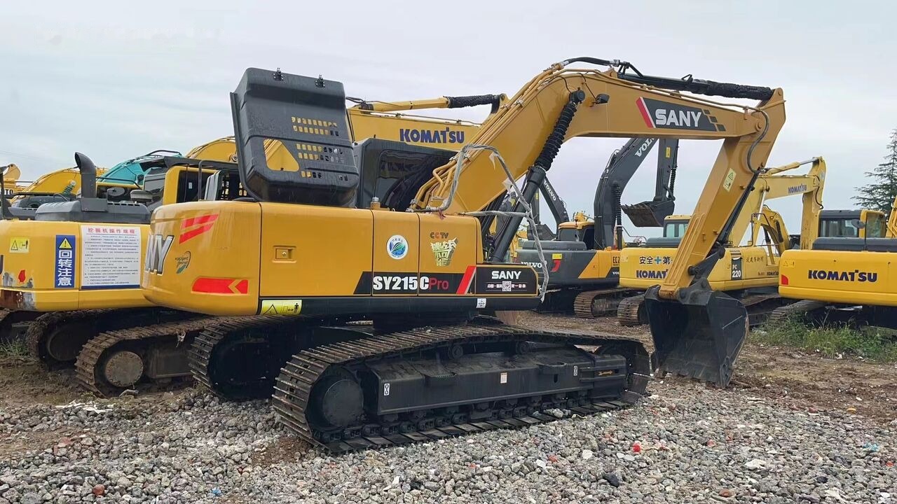 Sany 215C - Kāpurķēžu ekskavators: foto 2 Sany 215C - Kāpurķēžu ekskavators: foto 2