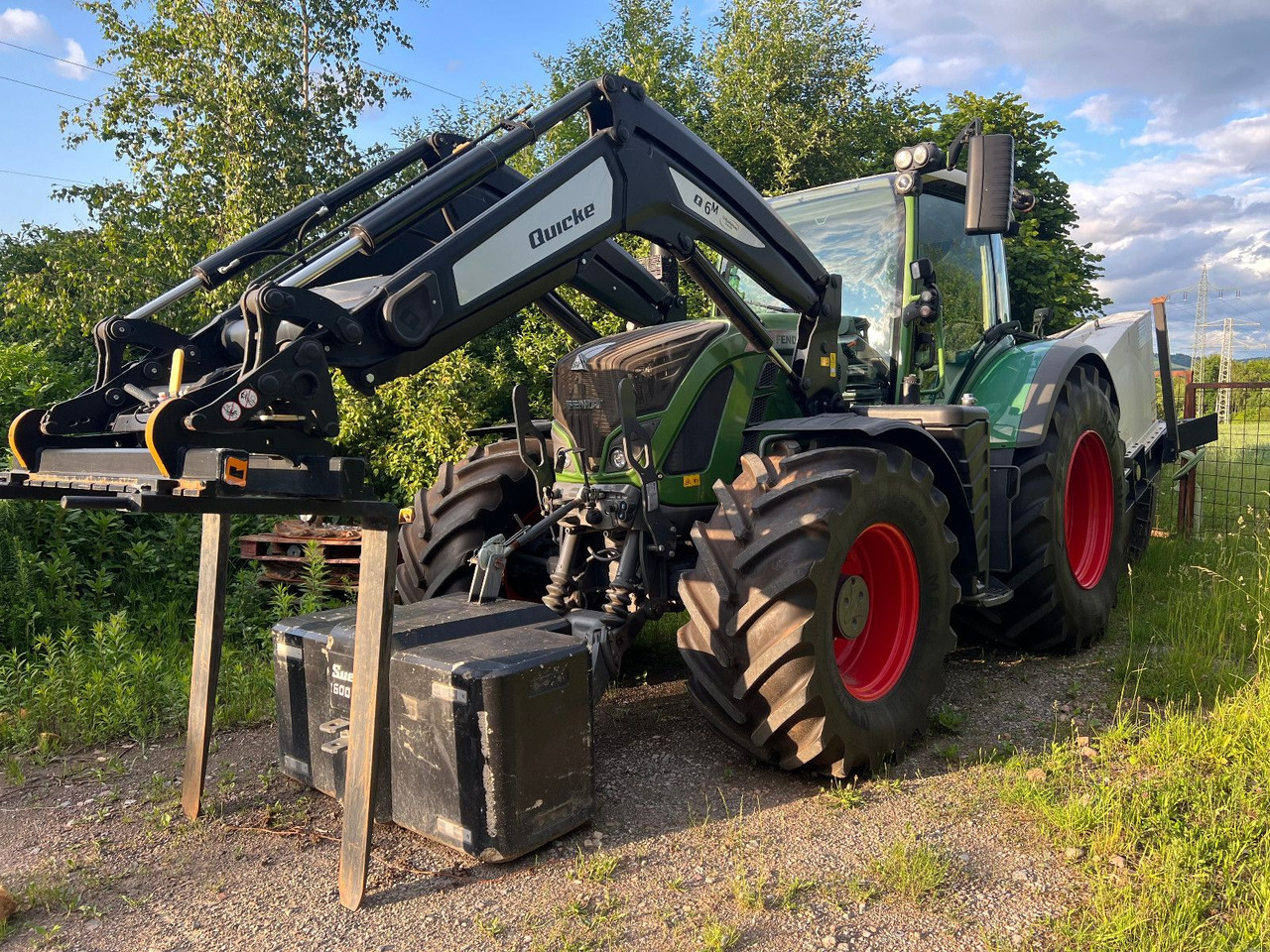Fendt 718 740 Vario Fräse - Riteņu iekrāvējs: foto 1 Fendt 718 740 Vario Fräse - Riteņu iekrāvējs: foto 1