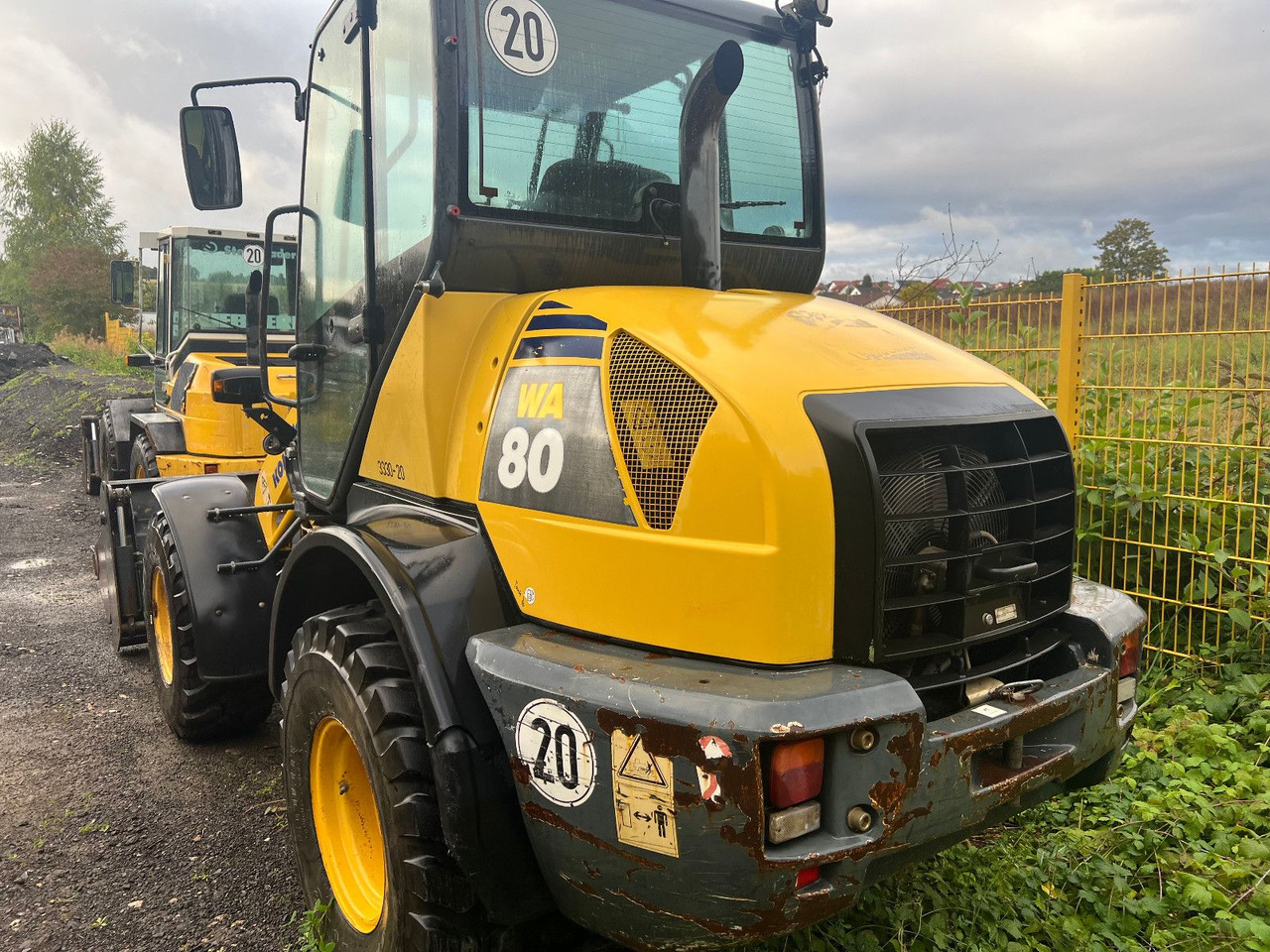 Komatsu WA 80 - Riteņu iekrāvējs: foto 2 Komatsu WA 80 - Riteņu iekrāvējs: foto 2