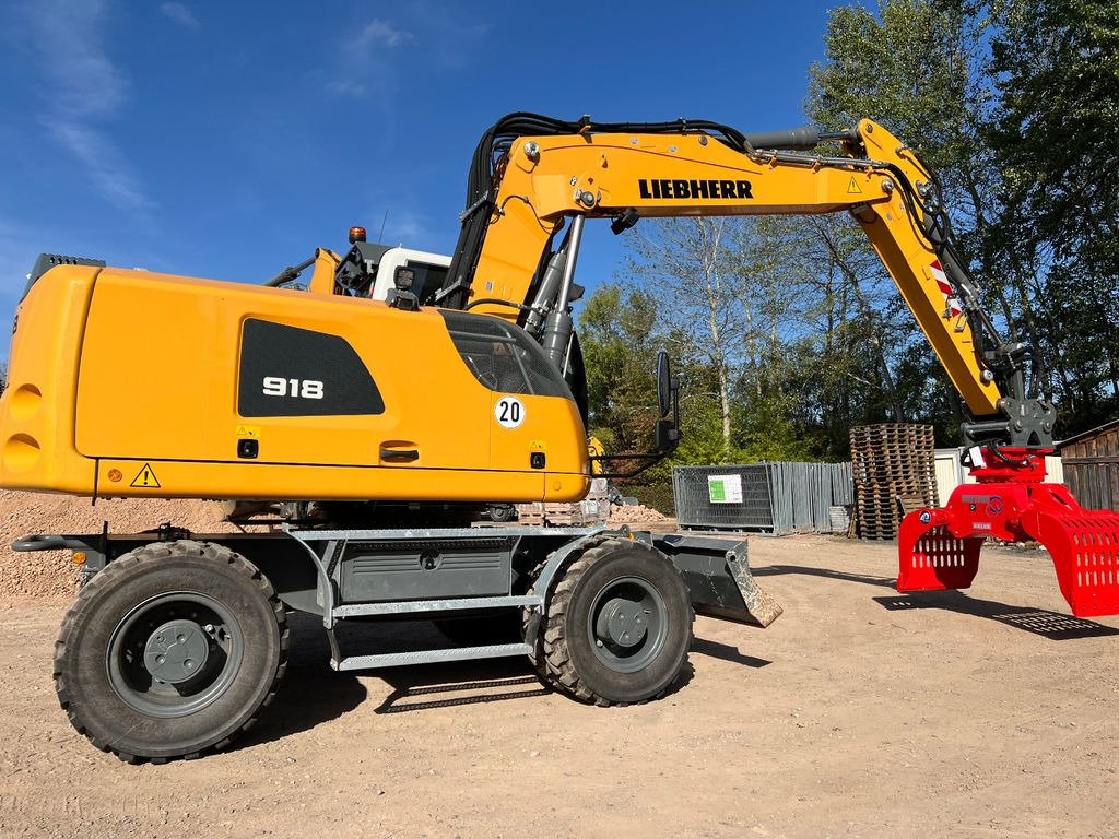 Liebherr A 918 G6.0-D - Riteņu ekskavators: foto 1 Liebherr A 918 G6.0-D - Riteņu ekskavators: foto 1