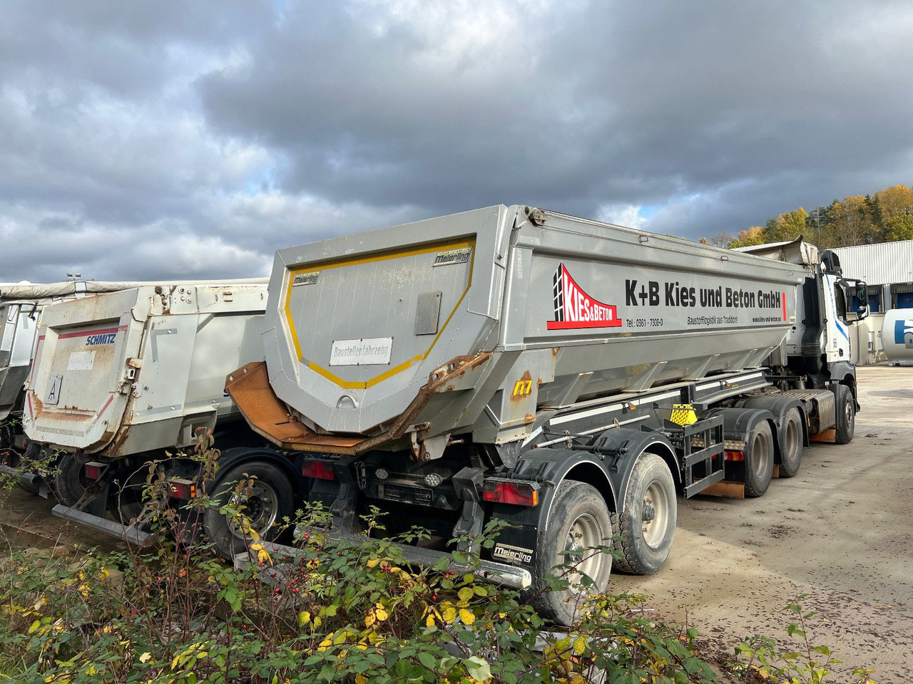 Meierling MSK 18 - Puspiekabe pašizgāzējs: foto 2 Meierling MSK 18 - Puspiekabe pašizgāzējs: foto 2