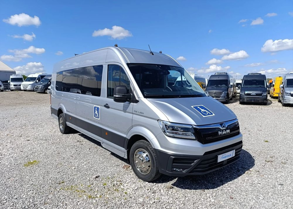 MAN TGE 5.160 - Mikroautobuss, Pasažieru furgons: foto 1 MAN TGE 5.160 - Mikroautobuss, Pasažieru furgons: foto 1