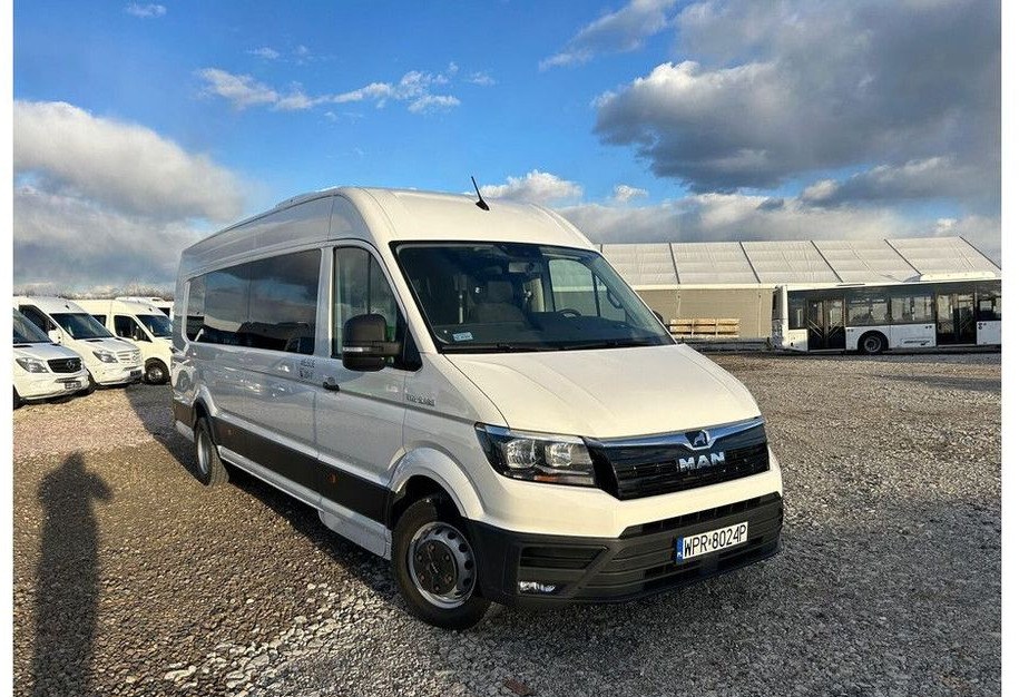 MAN TGE 5.180 - Mikroautobuss, Pasažieru furgons: foto 1 MAN TGE 5.180 - Mikroautobuss, Pasažieru furgons: foto 1