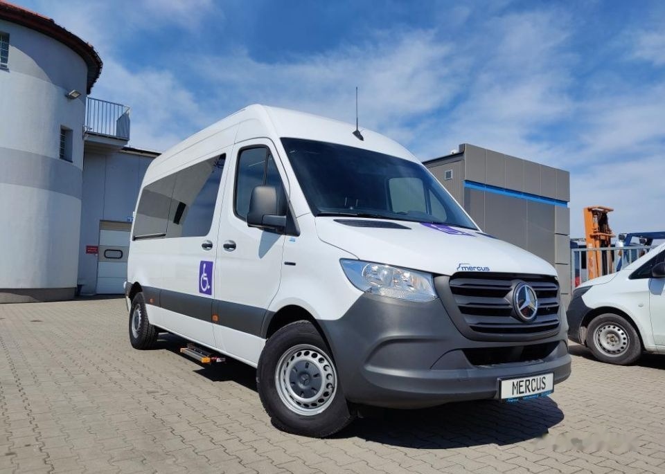 Mercedes-Benz E-Sprinter - Mikroautobuss, Elektroautobuss: foto 1 Mercedes-Benz E-Sprinter - Mikroautobuss, Elektroautobuss: foto 1
