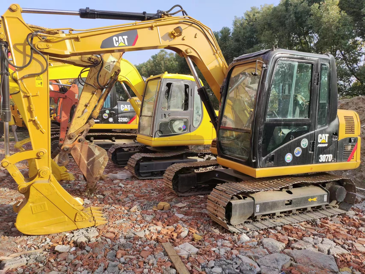 CATERPILLAR 307D - Mini-ekskavators: foto 2 CATERPILLAR 307D - Mini-ekskavators: foto 2