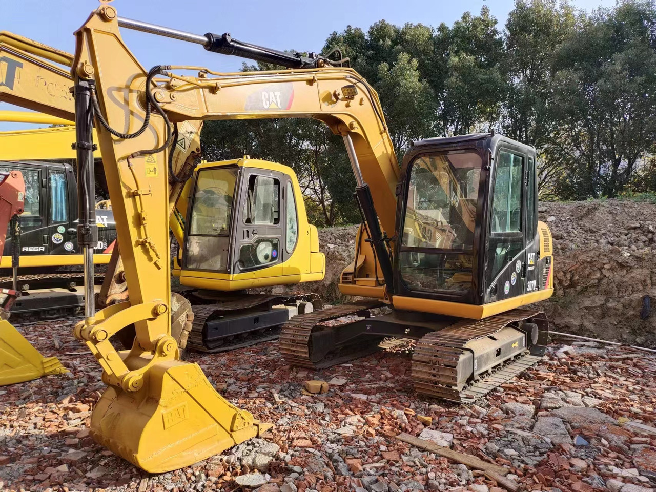 CATERPILLAR 307D - Mini-ekskavators: foto 1 CATERPILLAR 307D - Mini-ekskavators: foto 1