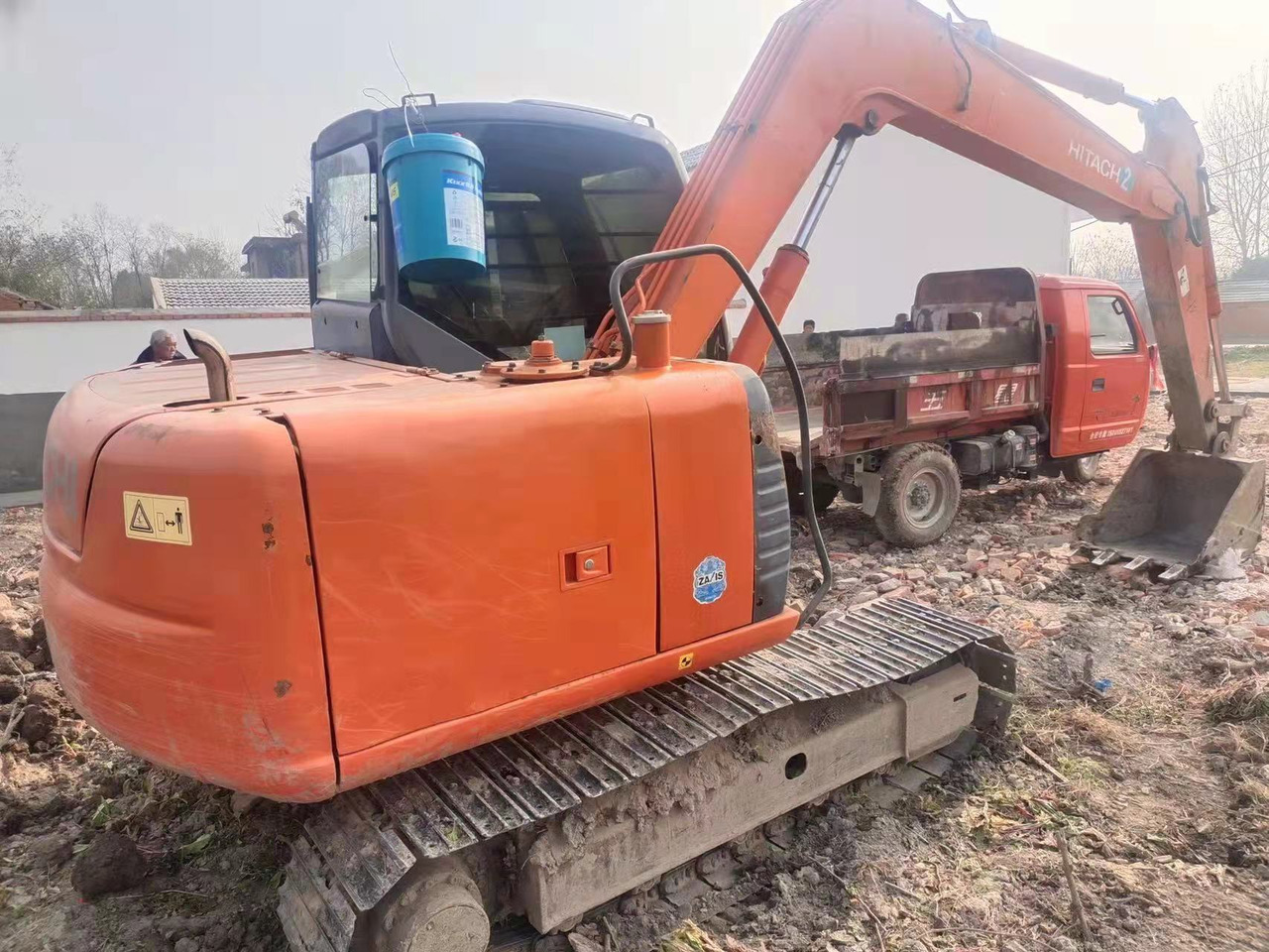 HITACHI ZX70 - Mini-ekskavators: foto 4 HITACHI ZX70 - Mini-ekskavators: foto 4
