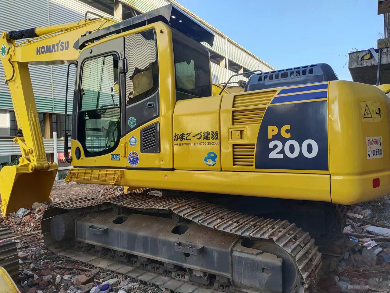 KOMATSU PC200-8 PC200-7 PC220-7 - Kāpurķēžu ekskavators: foto 5 KOMATSU PC200-8 PC200-7 PC220-7 - Kāpurķēžu ekskavators: foto 5