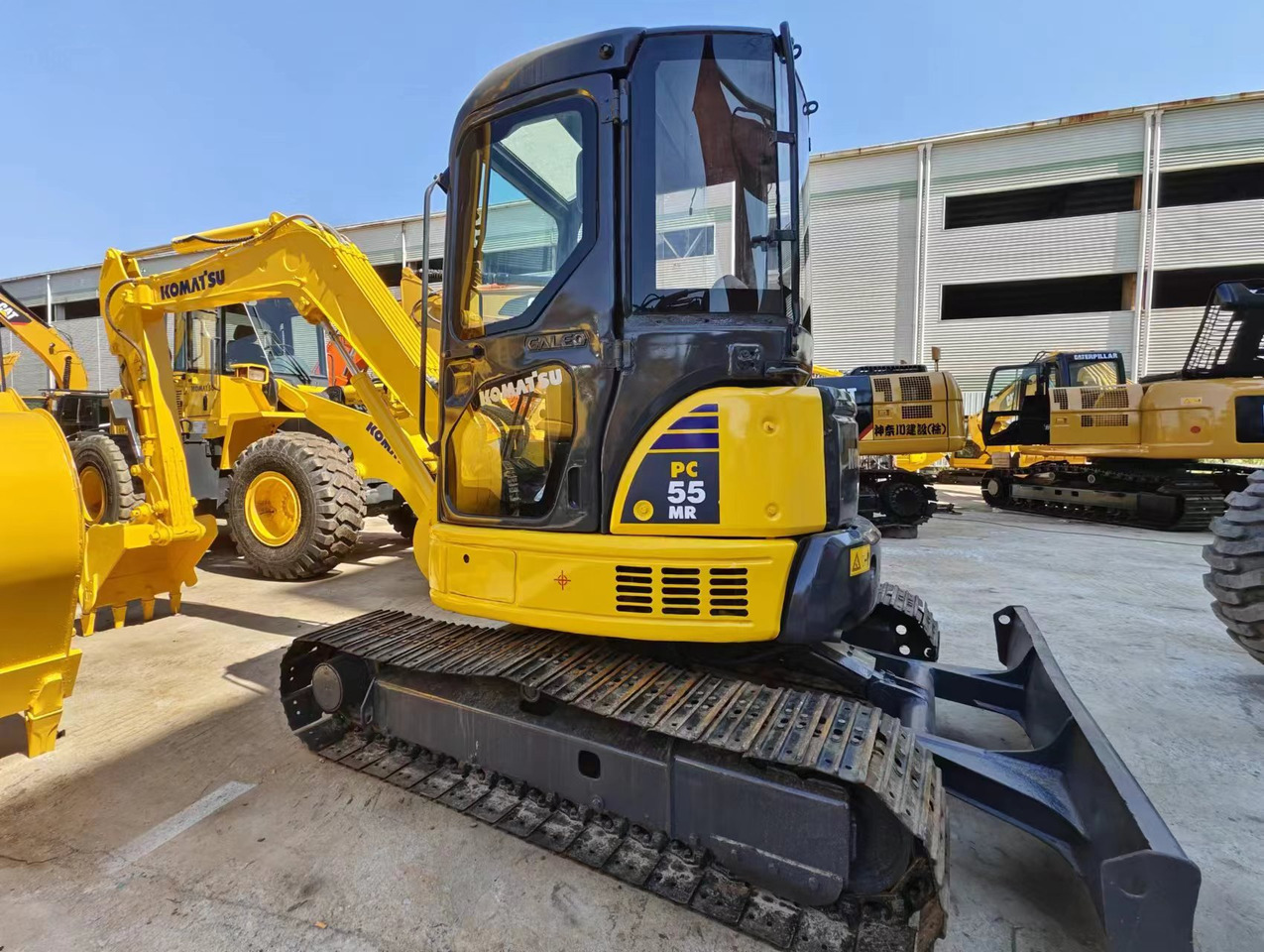 KOMATSU PC55MR - Mini-ekskavators: foto 4 KOMATSU PC55MR - Mini-ekskavators: foto 4