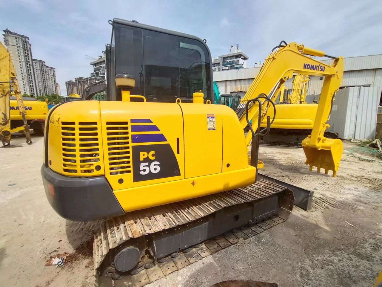 KOMATSU PC56 komatsu mini excavator PC55 PC60 - Mini-ekskavators: foto 4 KOMATSU PC56 komatsu mini excavator PC55 PC60 - Mini-ekskavators: foto 4