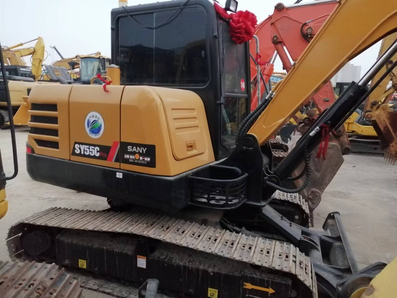 SANY SY55C - Mini-ekskavators: foto 3 SANY SY55C - Mini-ekskavators: foto 3